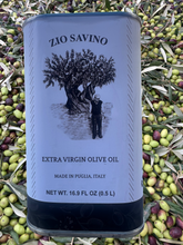 Load image into Gallery viewer, Tin | Unfiltered Extra Virgin Olive Oil | Gourmet Apulian Peranzana EVOO (LIMITED STOCK)