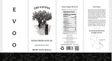 Load image into Gallery viewer, Tin | Unfiltered Extra Virgin Olive Oil | Gourmet Apulian Peranzana EVOO (LIMITED STOCK) - ZIO SAVINO