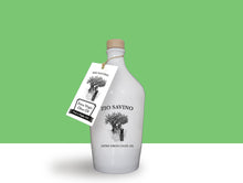 Load image into Gallery viewer, 0.5L (500ml) Extra Virgin Olive Oil in Refillable Decorative Ceramic Cruet | Gourmet Italian Peranzana EVOO - ZIO SAVINO