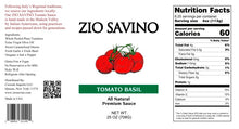 Load image into Gallery viewer, Tomato Sauce 25oz - ZIO SAVINO