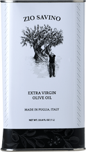 Load image into Gallery viewer, 1L Tin | Unfiltered Extra Virgin Olive Oil | Gourmet Apulian Peranzana EVOO - ZIO SAVINO